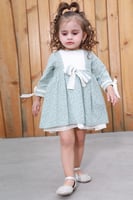 فستان بيبي كم بفيونكة 1358