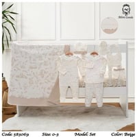 طقم اطفال لحديثي الولادة 7 قطع