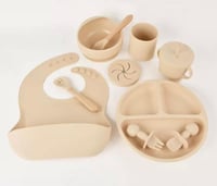 أدوات طعام الرضع 9 قطع