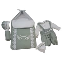 طقم استقبال 5 قطع مع التطريز