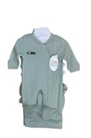 طقم مواليد هدايا رمادي