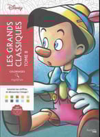 كتاب تلوين pdf - بطريقة الأرقام- pinocho