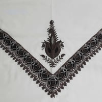 غتره بروجيه رجالي مطرز 4 رمادي