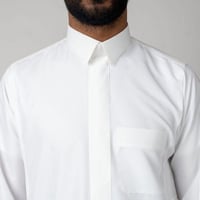 ثوب تفصال قلاب سحاب ساده سكري رجالي