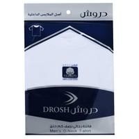 فانلة دروش رجالي نصف كم حلق مقاس خاص