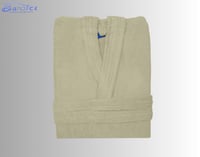 طقم روب استحمام بانوتكس مع قبوع قطن 100% - 3 قطع