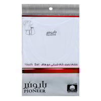 طقم بايونير قطن شبابي نصف كم مع هاف