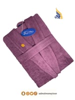 روب استحمام بانوتكس مزود بجيوب جانبية ورباط قطن