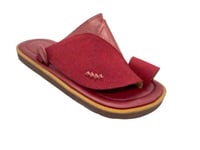 نعال وطني رجالي عنابي T21