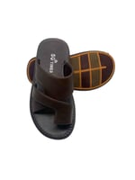 نعال ولادي 5 جي 13608 بني محروق