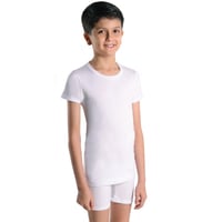 طقم بايونير قطن شبابي نصف كم مع هاف