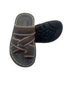 نعال ولادي 7682 بني محروق