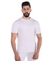 فانلة دروش رجالي نص كم ابيض