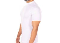 فانلة دروش رجالي نصف كم حلق