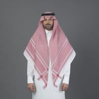 شماغ البسام البصمة كلاسيك لون خاص وطني