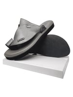 نعال رجالي رصاصي بقالب جامبو