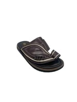 نعال ولادي 4427 بني محروق