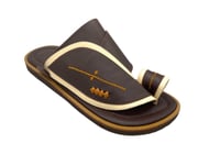 نعال وطني رجالي بني T27