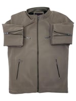 جاكيت رجالي BLD جلد سحاب فرو