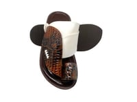 نعال وطني رجالي بني على ابيض T1