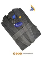 روب استحمام بانوتكس مزود بجيوب جانبية ورباط قطن