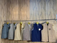 سديري شتوي رجالي جوخ سوري مقلم سحاب ألوان متعددة