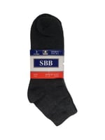 جوارب شتوي قصير ملون 3 ازواج