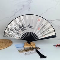 مروحة رسومات آسيوية