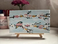 لوحة العصفور الصغير