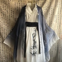 هانفو صيني ابيض و اسود