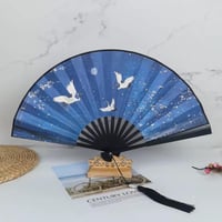 مروحة رسومات آسيوية