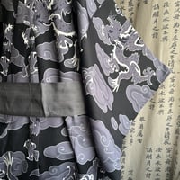 يوكاتا رجالي شكل التنين مع الحزام