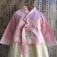 هانبوك كوري وردي و اصفر - اطفال