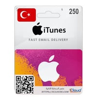 بطاقة آيتونز 250₺ تركيا iTunes Turkey