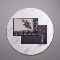 شال كشميري تطريز رصاصي | المونديال