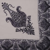 شال كشميري تطريز رصاصي | المونديال