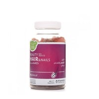 بيوتي جاميز الشعر والأظافر 60 حلوي نكهة الفراولة م...