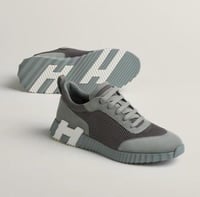 حذاء Bouncing sneaker من هيرمز HERMES - رمادي غامق