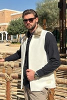 سديري رجالي سنقل فیس قلاب فرو اوف وایت