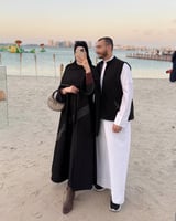 طقم الشتاء عبايه + سديري (اختياري)