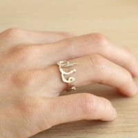 خواتم نسائي فضة إيطالي خالص عيار 925