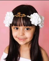 طوق اطفال شكل تاج