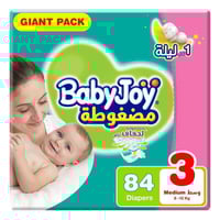بيبي جوي عبوة التوفير الكبيرة مقاس وسط مقاس 3 84 ح...