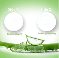 قطن تنظيف المكياج دائري العرائس 100 حبه