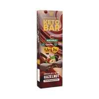 كيتو بار شكولاته بالبندق 60جرام HEALTHY & TASTY