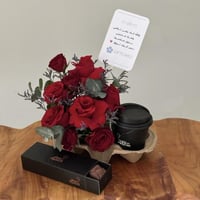 قهوة وورد من ستاربكس