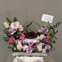 كيك الجالاكسي من اني وداني بتنسيق جميل