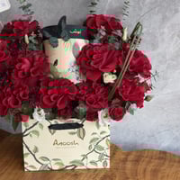 كوكيز أنوش اللذيذ مع ورد