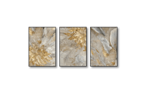 لوحة جدارية 3 قطع فن تجريدي C1779