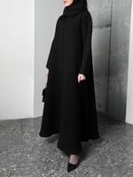 عبايه كلوش ساده